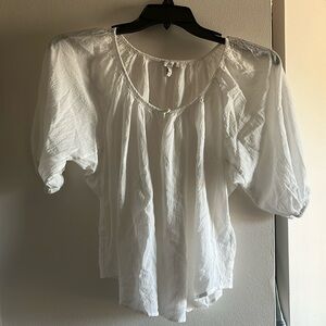 Joie Pleated Blouse
